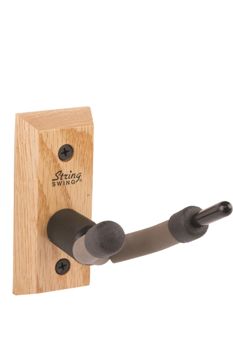 String Swing Ds Cc01v Wall Mount Violin Hanger Oak